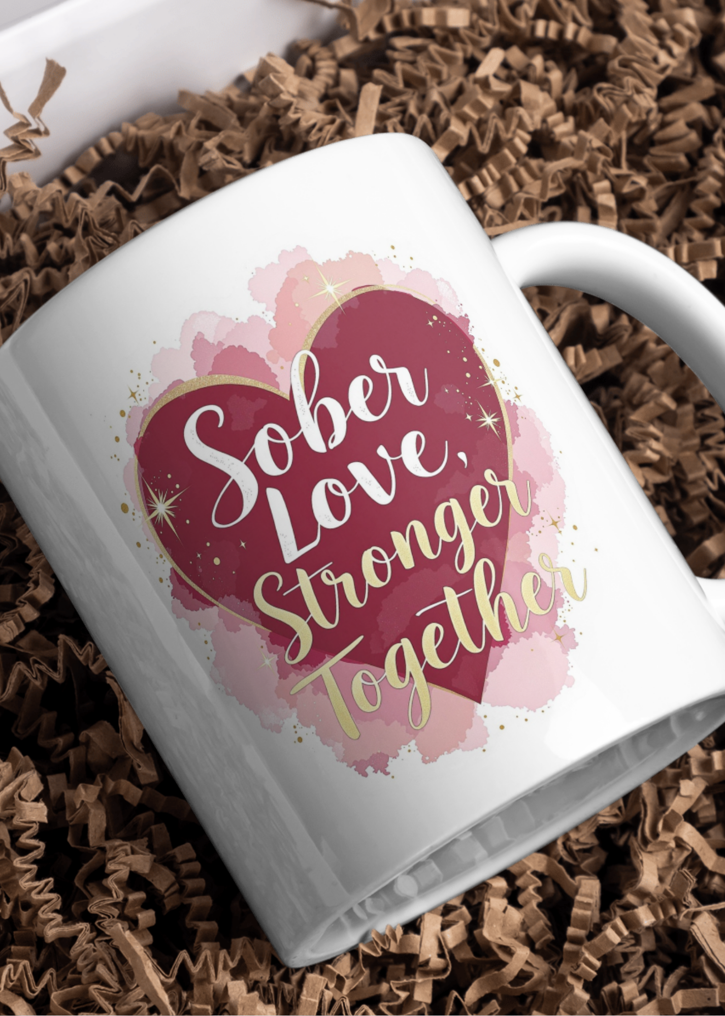 Digital Recovery Card – "Sober Love, Stronger Together"