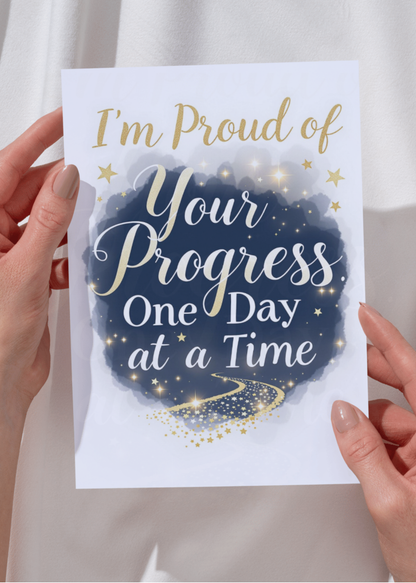 Digital Recovery Card – "I’m Proud of Your Progress"