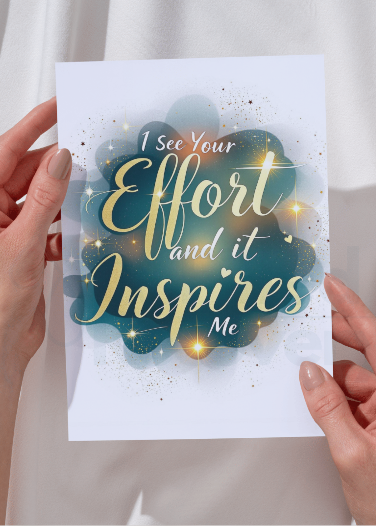 Digital Recovery Card – "I See Your Effort and It Inspires Me"