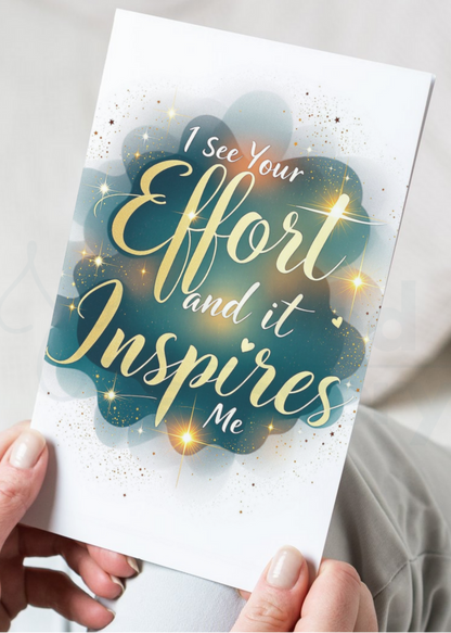 Digital Recovery Card – "I See Your Effort and It Inspires Me"