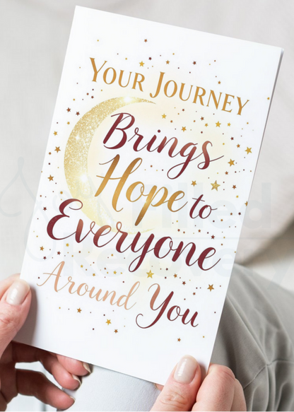 Digital Recovery Card – "Your Journey Brings Hope"