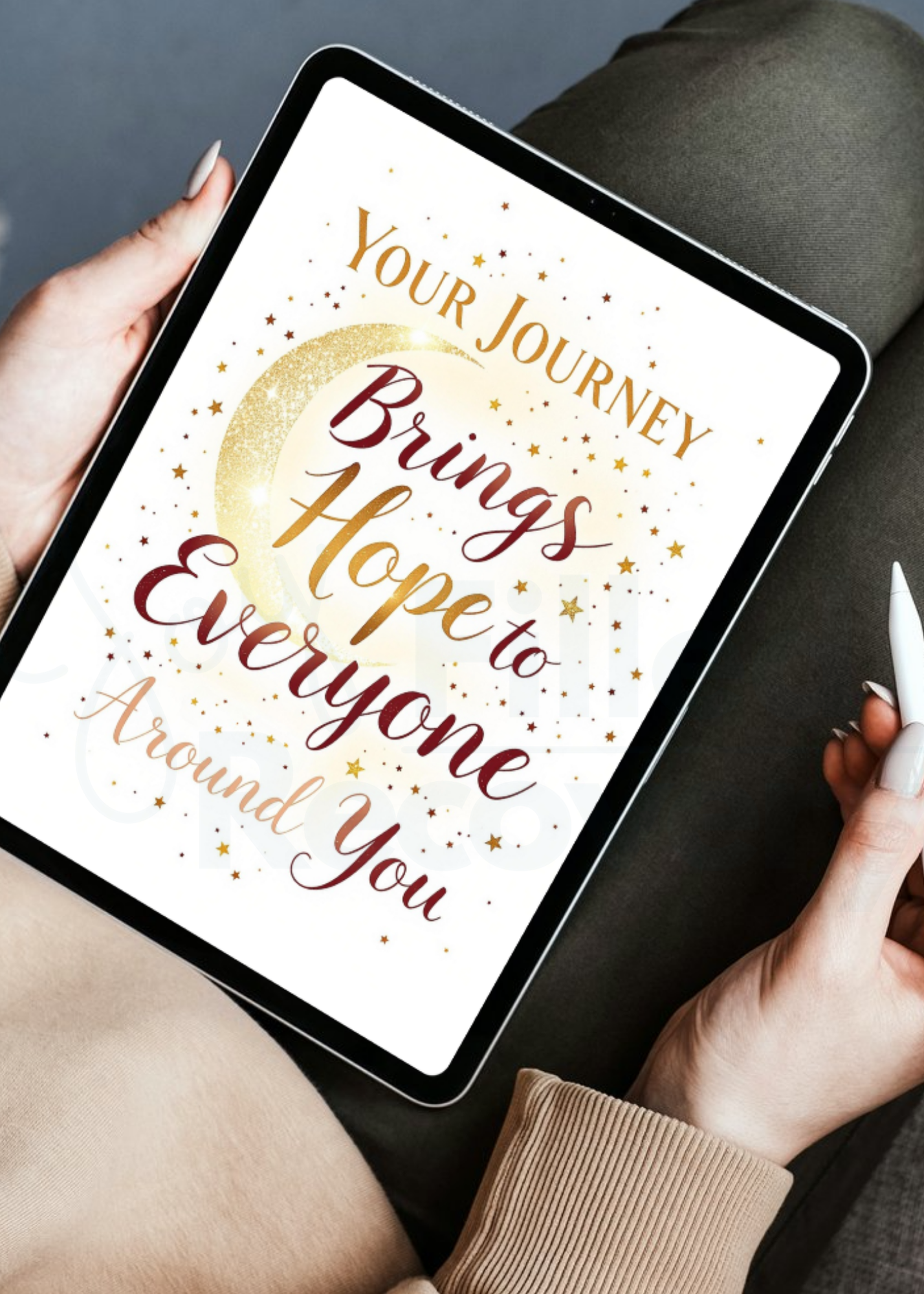 Digital Recovery Card – "Your Journey Brings Hope"