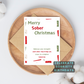 Encouraging Card For Someone In Recovery- Digital Download - Merry Sober Christmas Card