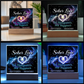 LED Sober Love  - Custom Couple Sobriety Dates