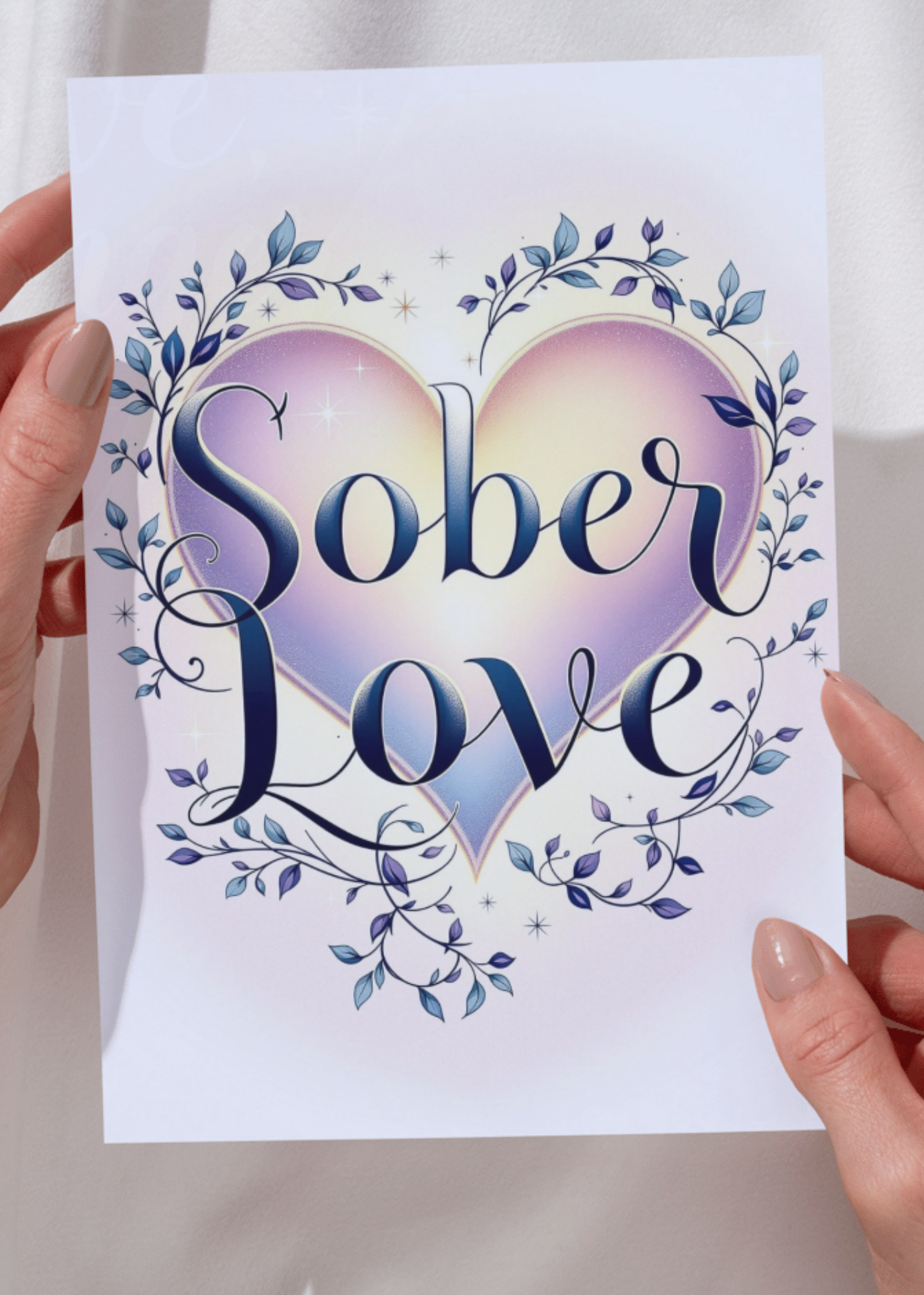 Sober Love Digital Card – Celebrate Recovery and Support