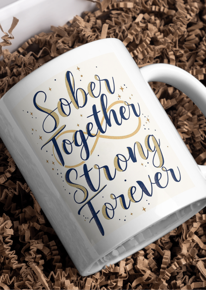 Sober Together, Strong Forever - Digital Download Card