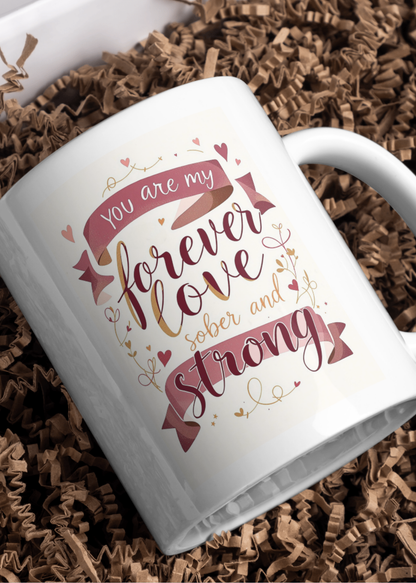 Forever Love, Sober and Strong - Digital Download Card