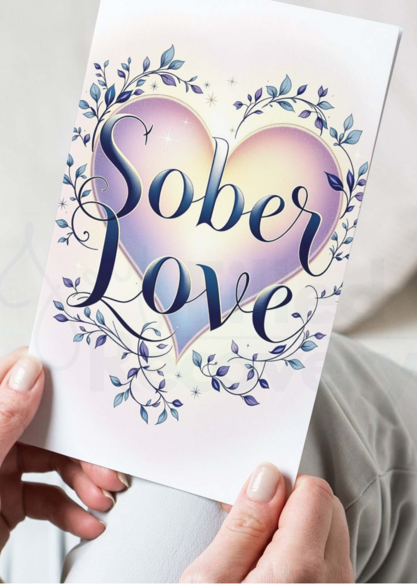 Sober Love Digital Card – Celebrate Recovery and Support