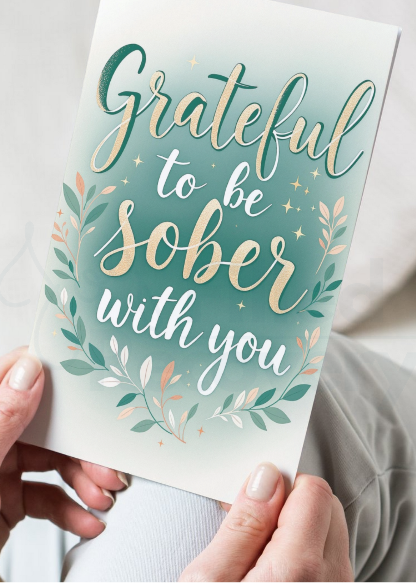 Celebrate Sobriety Together - Digital Download Card