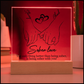 Sober Love - Personalized Sobriety LED Plaque