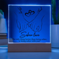 Sober Love - Personalized Sobriety LED Plaque