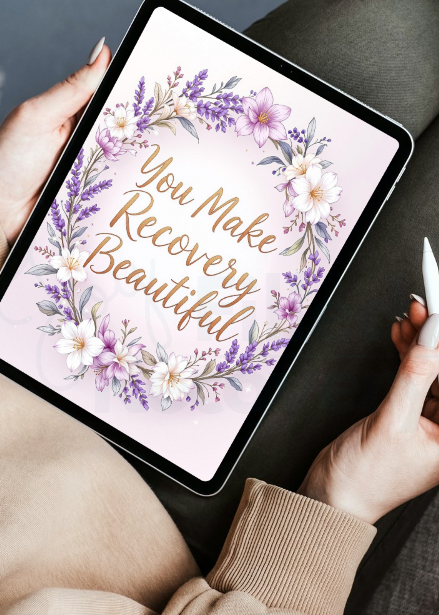 You Make Recovery Beautiful - Digital Download Card