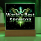 LED World's Best Sponsor Phoenix Plaque