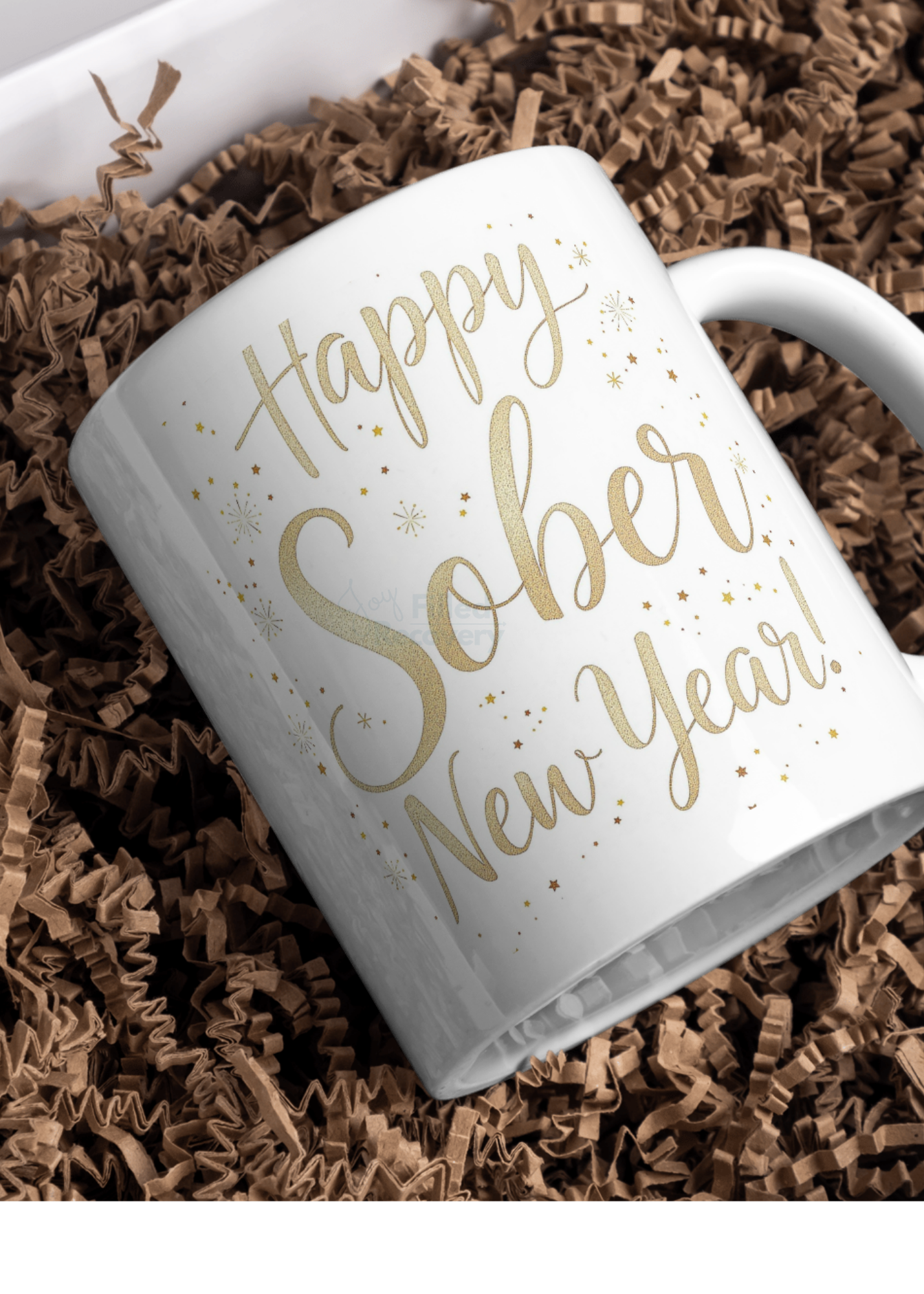 Digital New Year’s Sobriety Card – "Happy Sober New Year!"