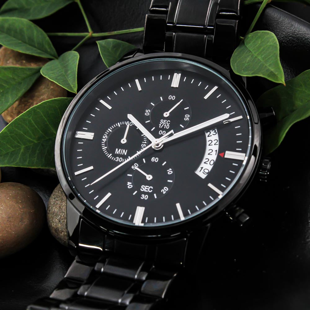 Customizable Sobriety Watch – Celebrate His Milestones