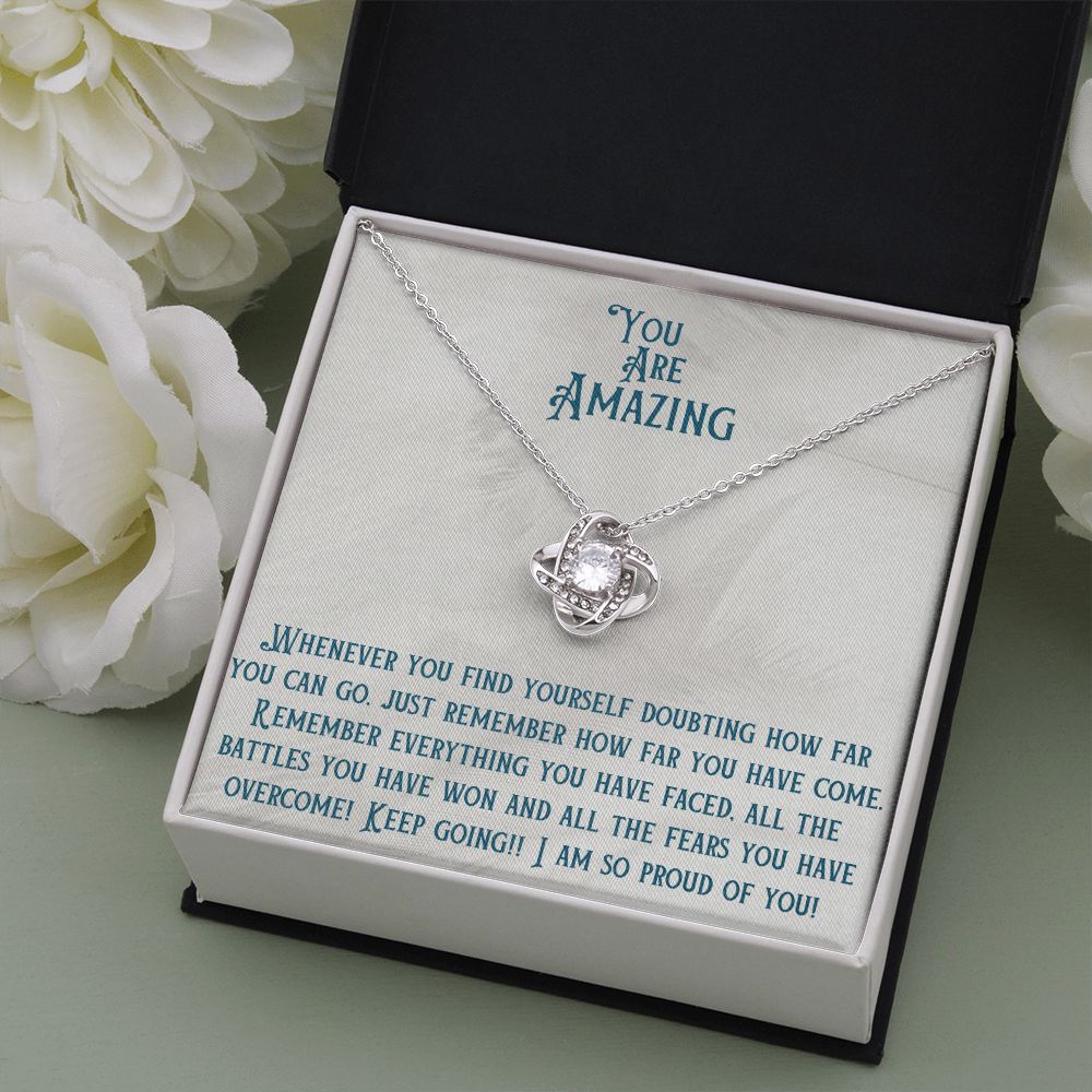 Women's Sobriety Necklace ~ You Are Amazing