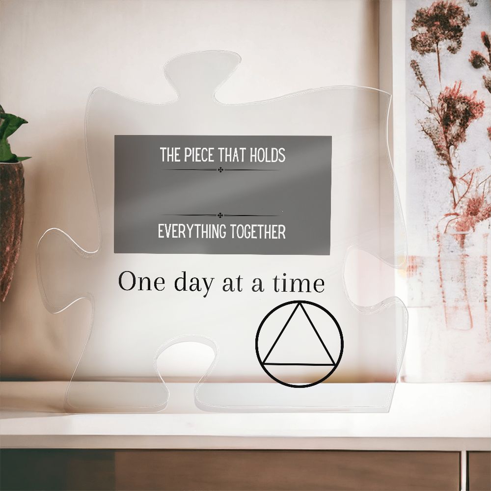 One Day At A Time ~  Custom Sobriety Date Gift