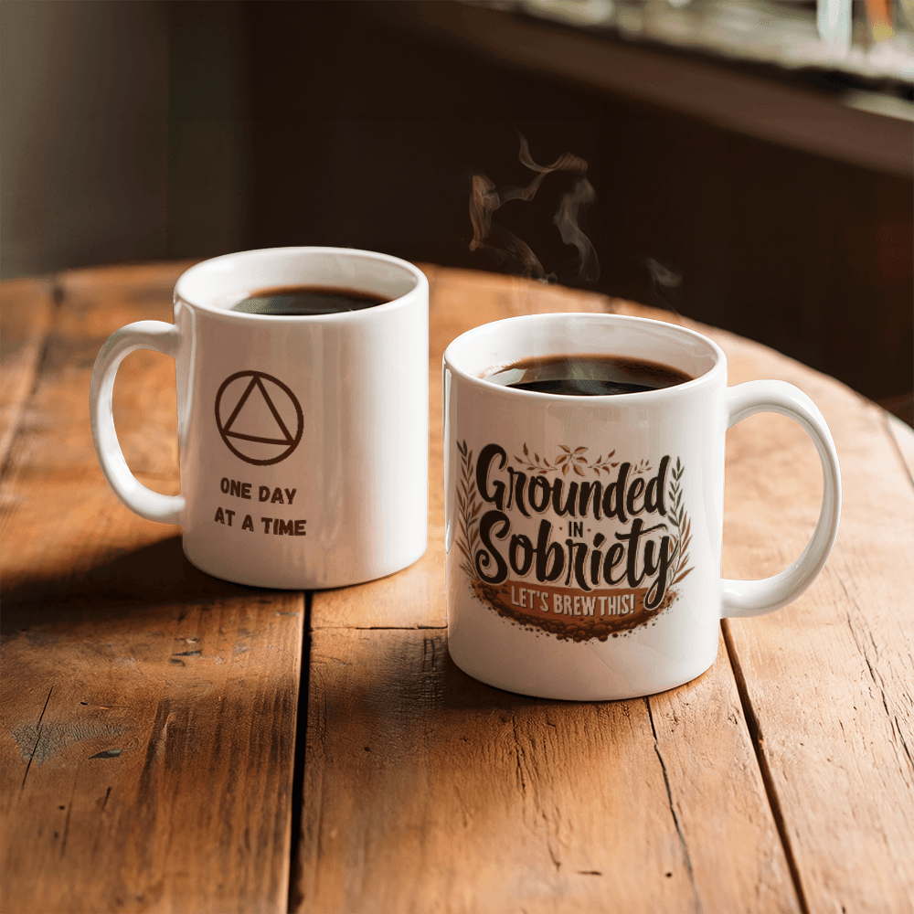 Grounded in Sobriety: Let's Brew This Mug