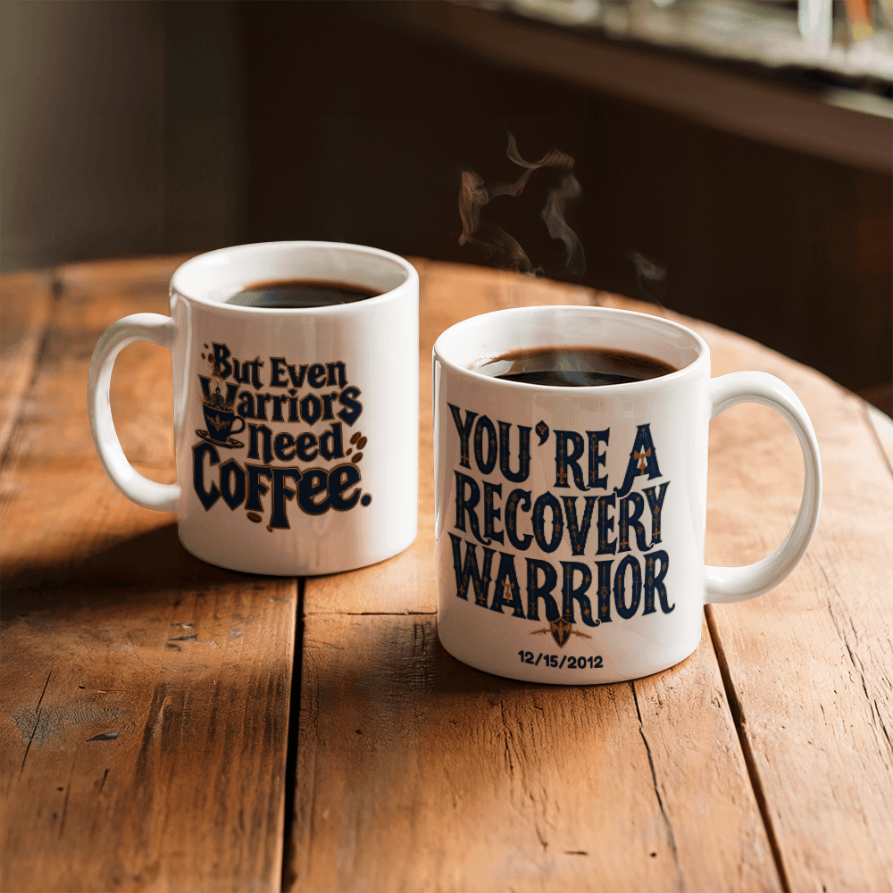 Even Warriors Need Coffee Mug