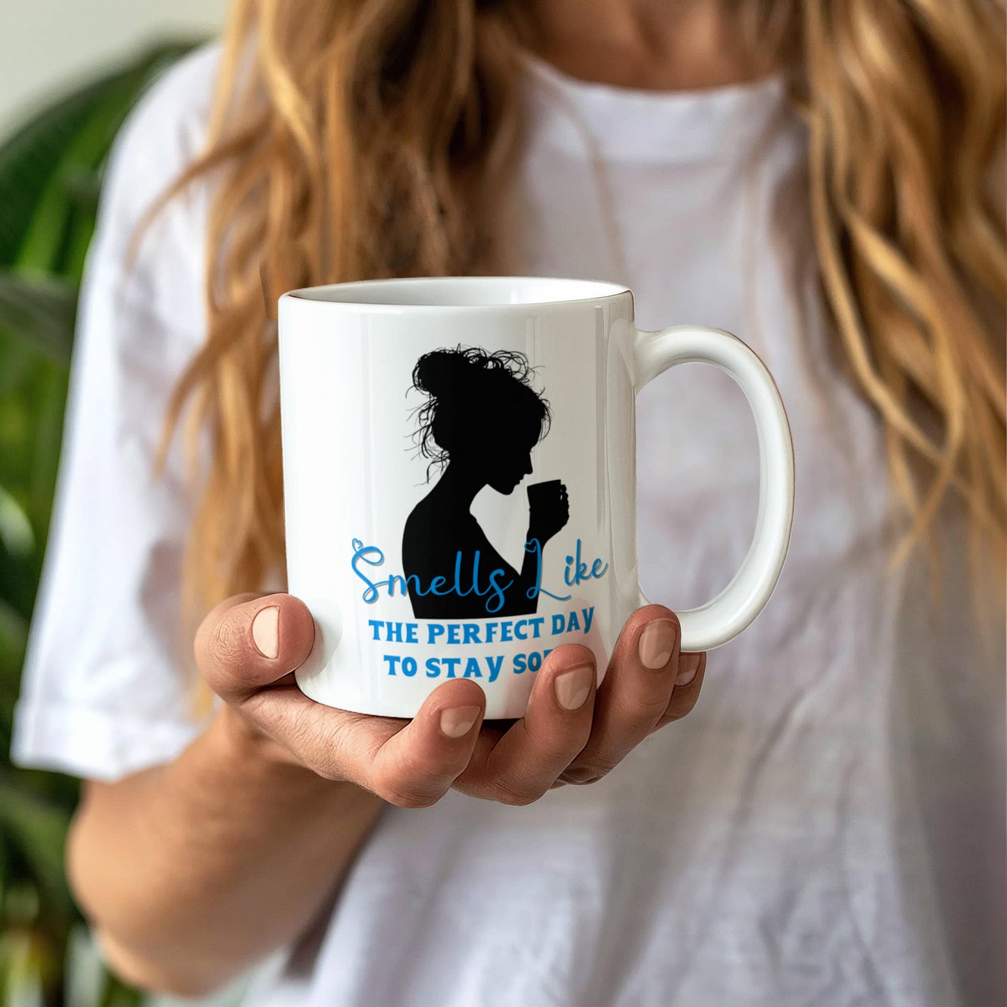 Smells Like The Perfect Day To Stay Sober Mug