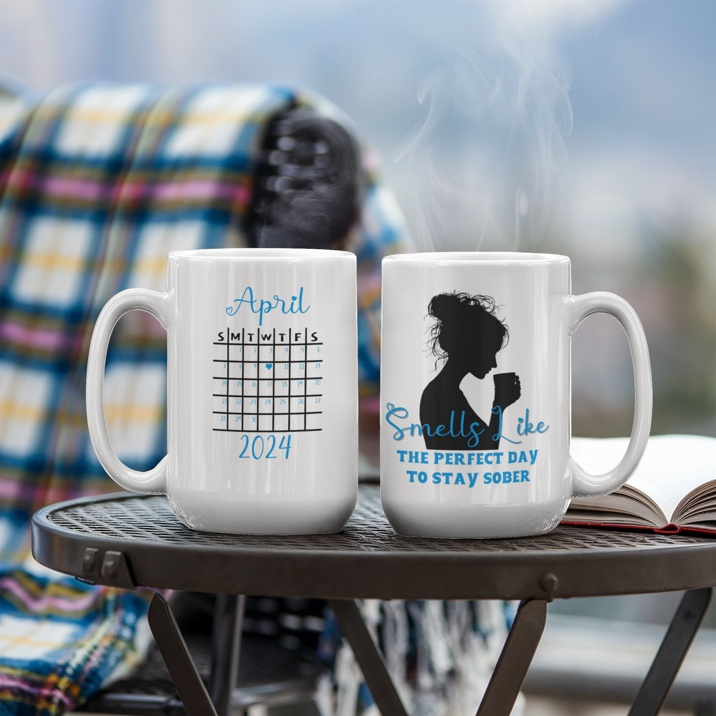 Smells Like The Perfect Day To Stay Sober Mug