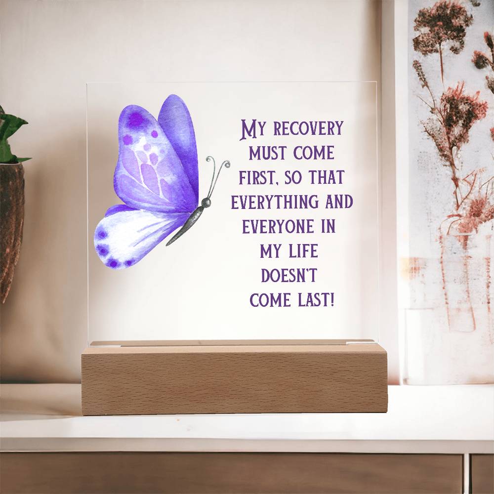 Custom Sobriety Date LED Gift - Personalized And Unique Gift For Someone In Recovery